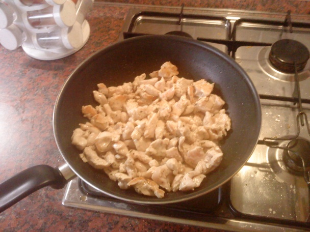 Karí kura s jablkami - obrázok 2