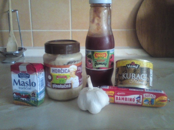 Syrová nátierka s kuracím nárezom (Natašin dych) - obrázok 1