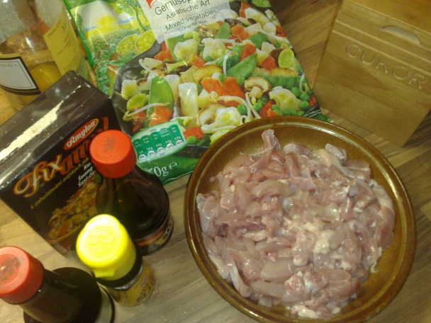 Kuracinka vo woku (fotorecept) - obrázok 1