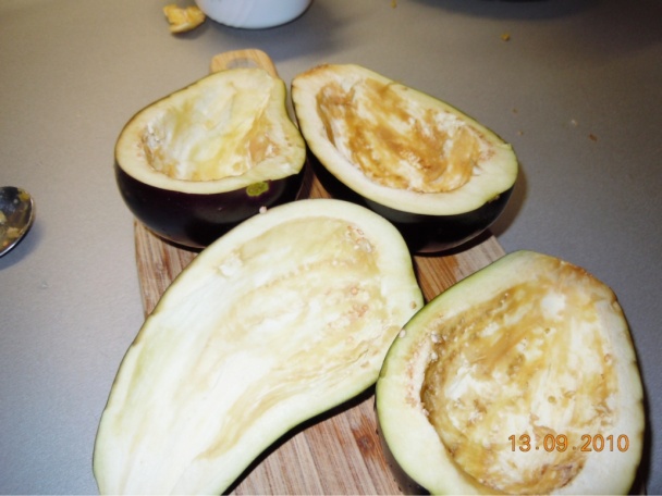 Pečený baklažán s hubami (fotorecept) - obrázok 2