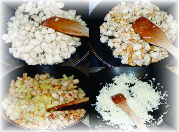 Hydinové soté s ananásom - obrázok 1