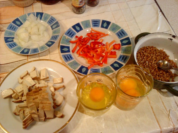 Tofu praženica s pohánkou (fotorecept) - obrázok 2