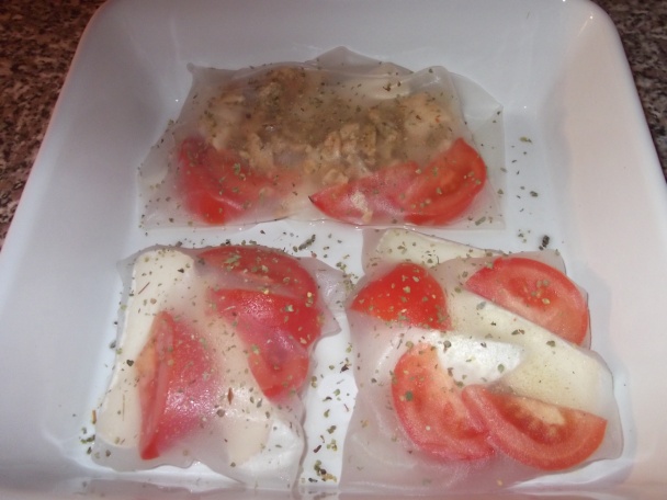 Kuracinka v ryžovom papieri (fotorecept) - obrázok 6