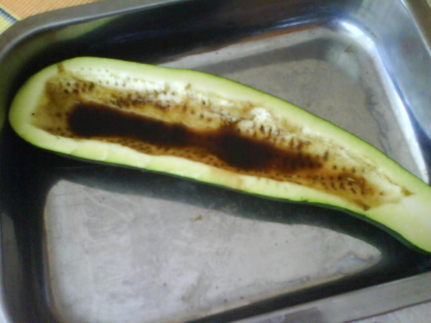 Plnená pečená cuketa (fotorecept) - obrázok 1