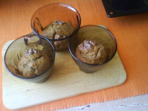 Jablkovo-orechové maffiny - obrázok 7