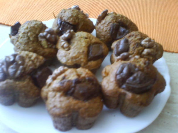 Jablkovo-orechové maffiny - obrázok 6