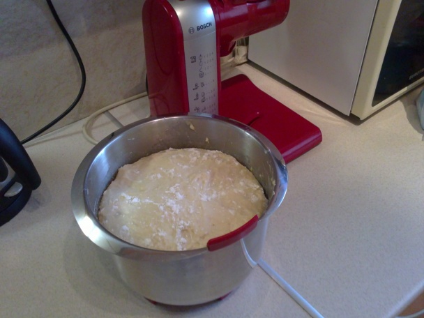 Tvarohové kysnuté taštičky - obrázok 1