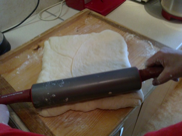 Tvarohové kysnuté taštičky - obrázok 4