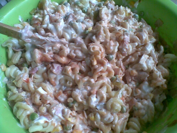 Šalát z cestoviny (fotorecept) - obrázok 1