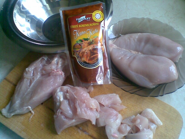 Kuriatkovo-kurací špíz s hlivovou omáčkou (fotorecept) - obrázok 1