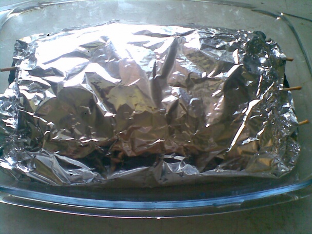 Kuriatkovo-kurací špíz s hlivovou omáčkou (fotorecept) - obrázok 5