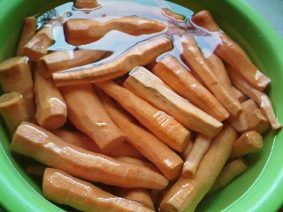 Džús z mrkvy ( fotorecept ) - obrázok 1