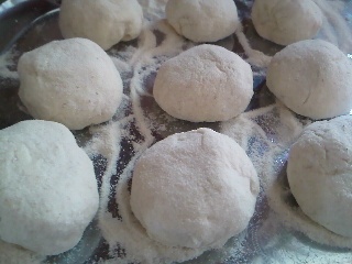 Broskyňové  gule ( fotorecept ) - obrázok 11