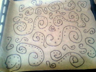 Maľovaná roláda s jahodami ( fotorecept ) - obrázok 2