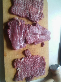 Diviačie závitky s omáčkou zo šampiňónov ( fotorecept ) - obrázok 1