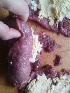 Diviačie závitky s omáčkou zo šampiňónov ( fotorecept ) - obrázok 4