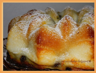 Tvarohovo-ovocná bábovka (fotorecept) - obrázok 6