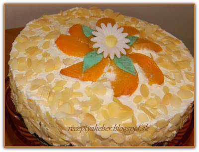 Tvarohová torta s broskyňami (fotorecept) - obrázok 7