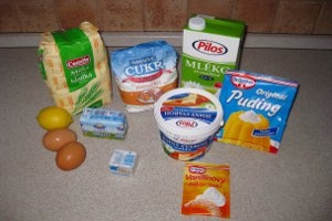 Tvarohovo-pudingové koláčiky (fotorecept) - obrázok 1