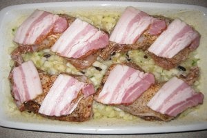 Pečené kura so slaninou a Coffee Spice Rub (fotorecept) - obrázok 9