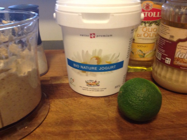 Baklažánová nátierka so šalátom - obrázok 2