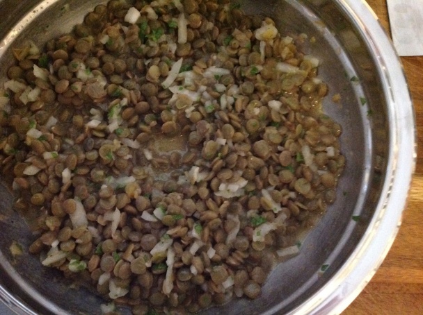 Pestrý šošovicový šalát - obrázok 3