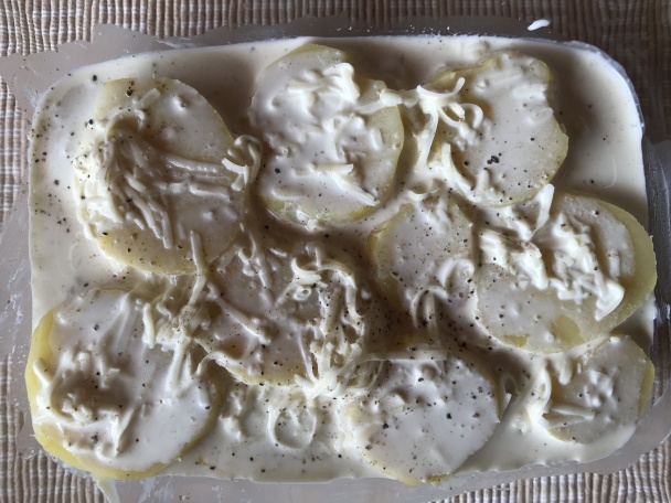 Šľahačkovo-syrové zemiaky - obrázok 1