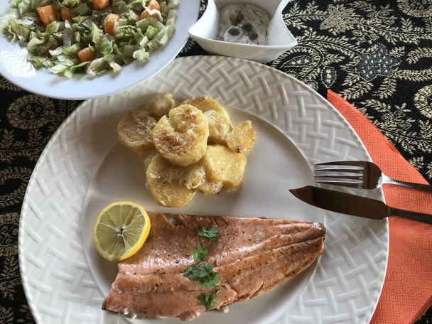 Pstruh lososovitý na masle - obrázok 3