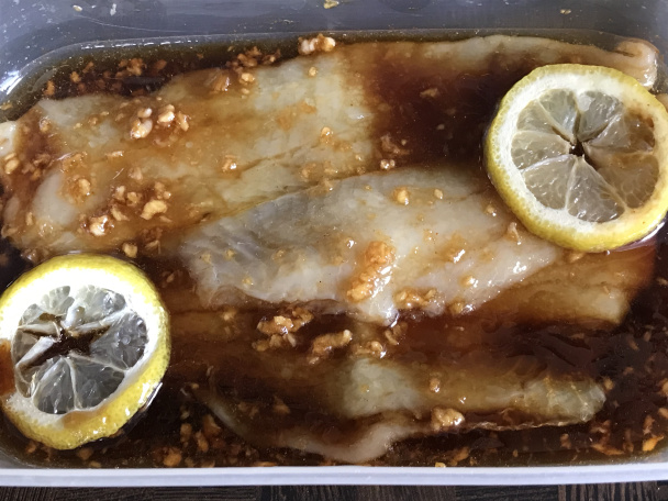 Glazovaná platesa (halibut) - obrázok 1