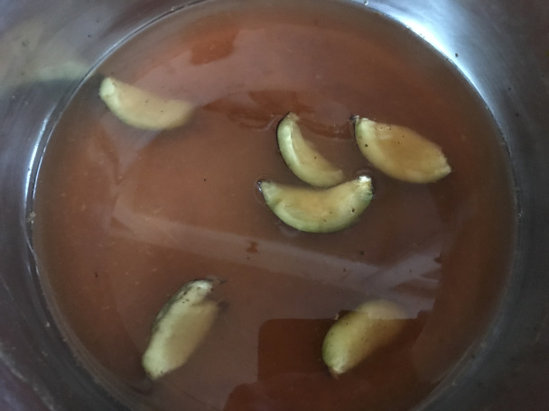 Slivkový rozvar na víne (fotorecept) - obrázok 1