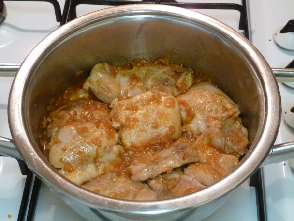 Pravé maďarské kurča na paprike - obrázok 5