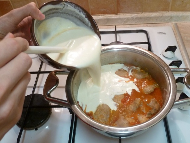 Pravé maďarské kurča na paprike - obrázok 7