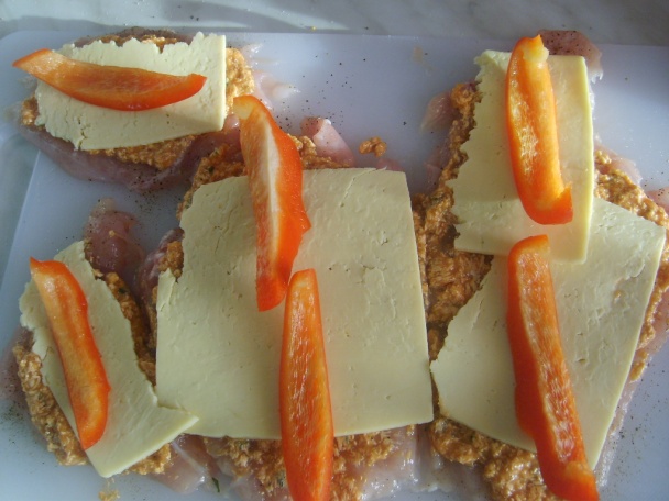 Kuracie rolády s paprikovou nátierkou - obrázok 1