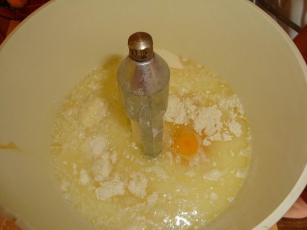 Dukátové buchtičky s vanilkovým pudingom (fotorecept) - obrázok 2