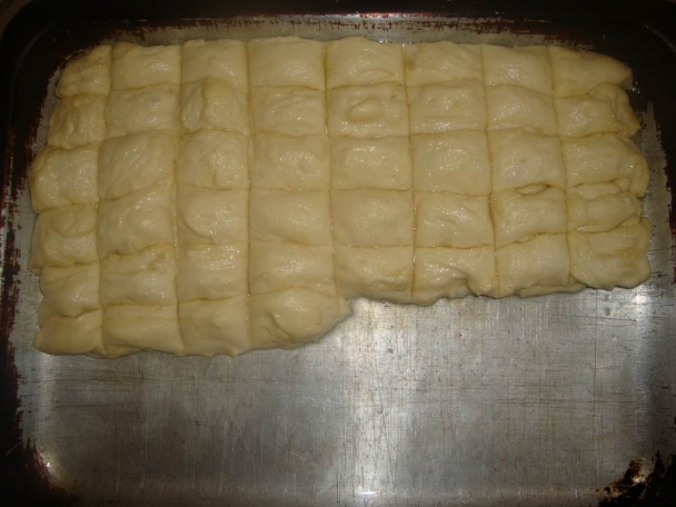 Dukátové buchtičky s vanilkovým pudingom (fotorecept) - obrázok 6