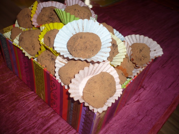 Čokoládové pralinky, lanýže alebo truffles - obrázok 9