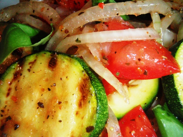 Grilovaná  cuketa s paradajkami (fotorecept) - obrázok 3