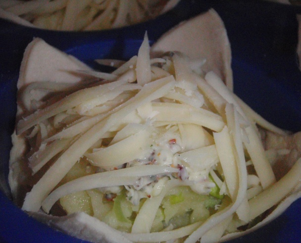 Zemiaková pasta v lístkovom ceste (fotorecept) - obrázok 4