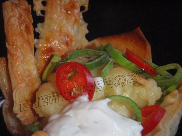 Zemiaková pasta v lístkovom ceste (fotorecept) - obrázok 5