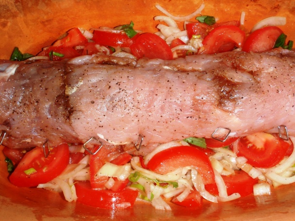 Mäsová roláda s pečenou paprikou (fotorecept) - obrázok 5