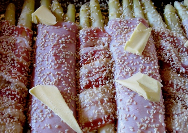 Špargľa v sezame (fotorecept) - obrázok 2