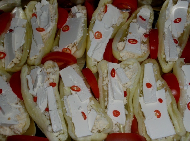 Pečená paprika plnená aj bryndzou (fotorecept) - obrázok 2