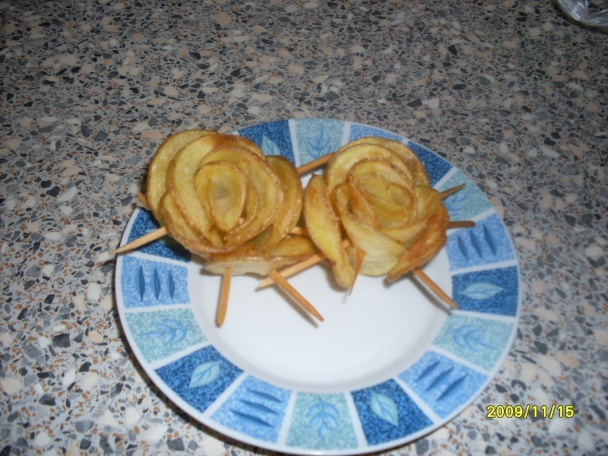 Opekané zemiakové ruže (fotorecept) - obrázok 4