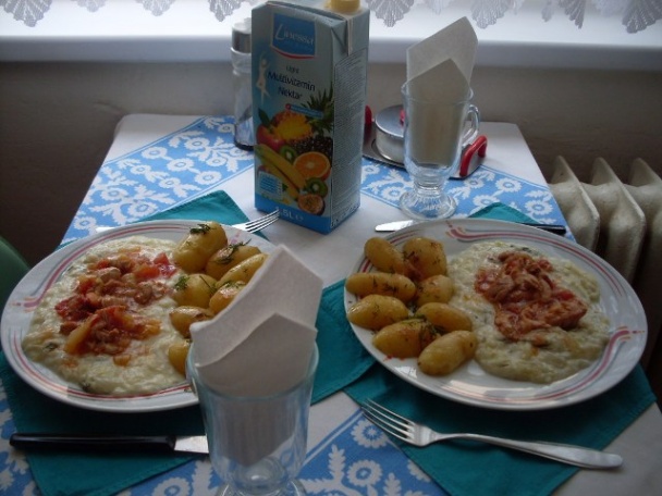 Tekvicový prívarok s mäsom a zemiakmi (fotorecept) - obrázok 8