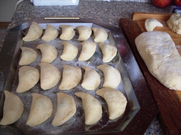 Pirôžky so slivkovým lekvárom a tvarohom (fotorecept) - obrázok 6