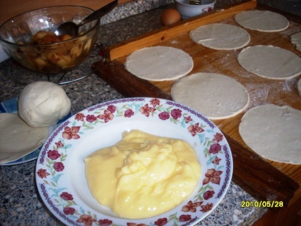 Sladké mešce s ovocím (fotorecept) - obrázok 1