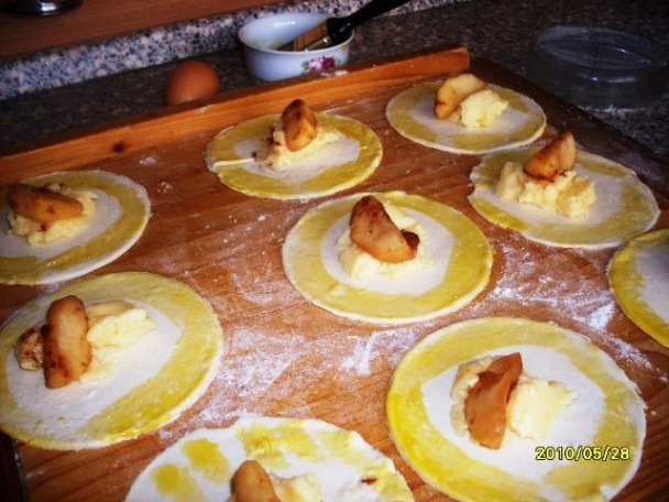 Sladké mešce s ovocím (fotorecept) - obrázok 2