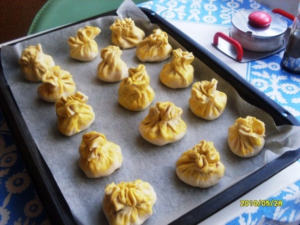 Sladké mešce s ovocím (fotorecept) - obrázok 3