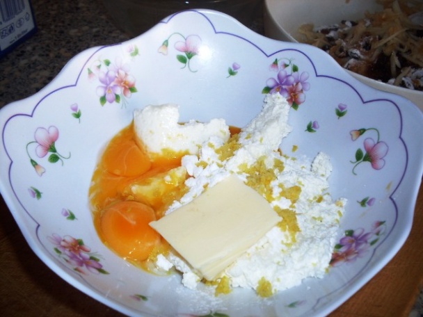 Tvarohová žemľovka s jablkami (fotorecept) - obrázok 3