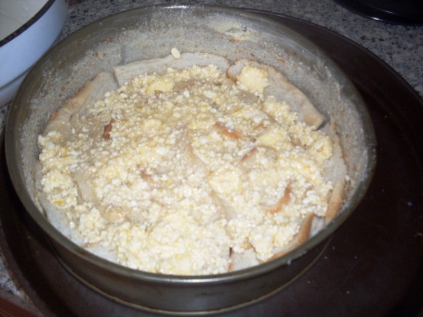 Tvarohová žemľovka s jablkami (fotorecept) - obrázok 6